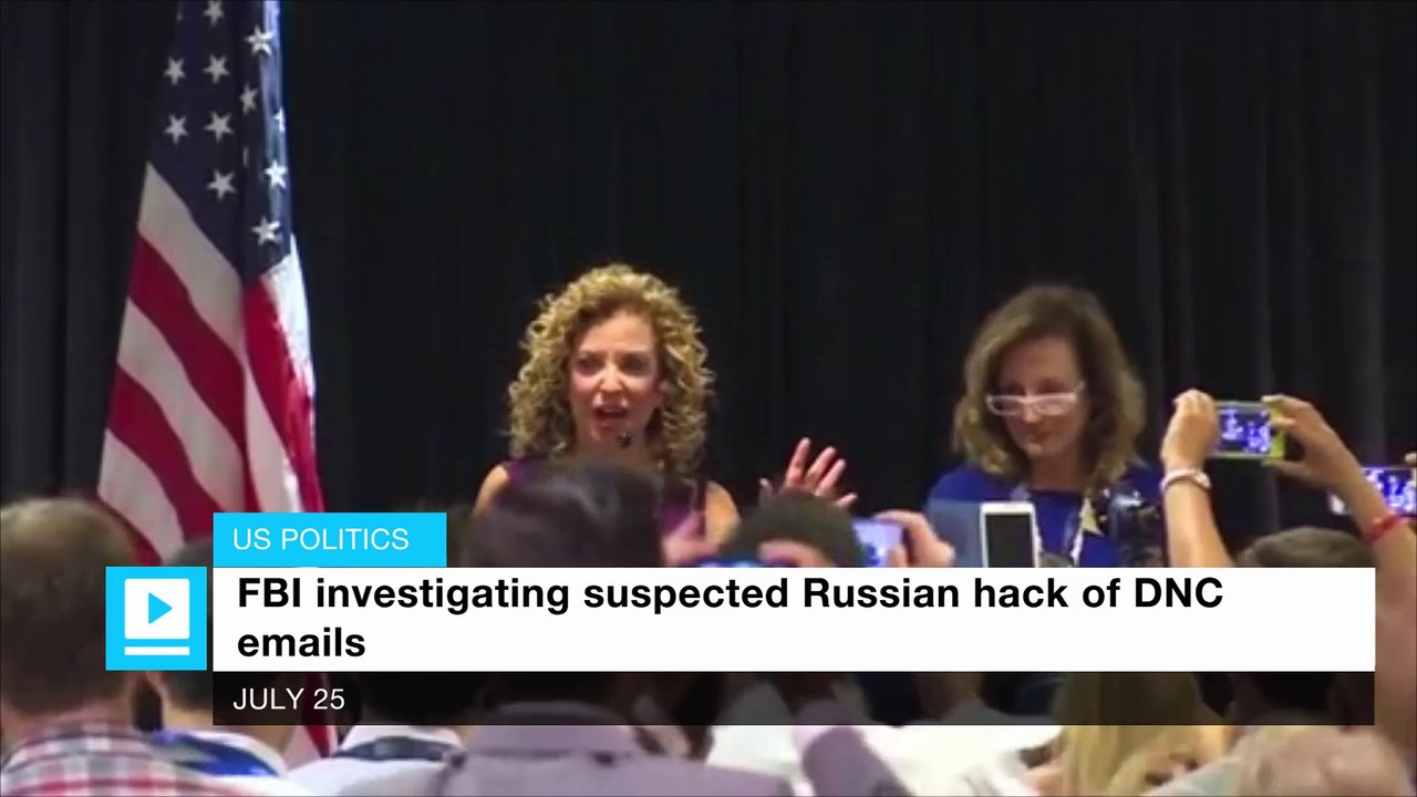 FBI investigating possible Russian hack of DNC emails