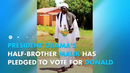 President Obama's brother is voting for Trump