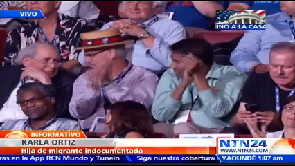 "Tengo esperanza, porque Hillary Clinton me dijo que iba a hacer lo que pudiera para ayudarnos": hija de indocumentados