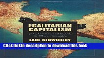 Read Books Egalitarian Capitalism: Jobs, Incomes, and Growth in Affluent Countries (Rose) PDF Free