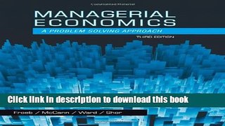 Read Book Managerial Economics E-Book Free