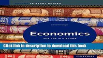Read Book IB Economics 2nd Edition: Study Guide: Oxford IB Diploma Program (International