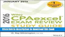 Read Book Wiley CPAexcel Exam Review 2016 Study Guide January: Financial Accounting and Reporting