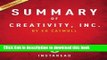 [PDF] Summary of Creativity, Inc.: by Ed Catmull | Includes Analysis  Read Online