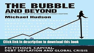 [Download] THE BUBBLE AND BEYOND  Full EBook