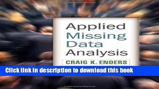 Read Book Applied Missing Data Analysis E-Book Free