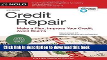 Read Book Credit Repair: Make a Plan, Improve Your Credit, Avoid Scams E-Book Free