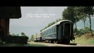 The Discovery Sport Tows a 100 Tonne Train