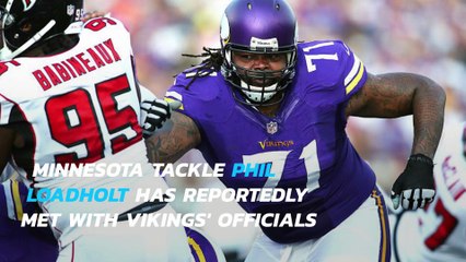 Vikings tackle Phil Loadholt expected to retire after six seasons