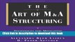 Read Book The Art of M A Structuring: Techniques for Mitigating Financial, Tax and Legal Risk