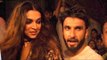 Ranveer Singh & Girlfriend Deepika Padukone leave TOGETHER From A Bollywood Party