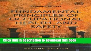 Read Fundamental Principles of Occupational Health and Safety Ebook Free