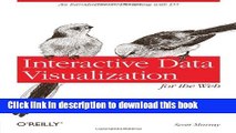 Read Book Interactive Data Visualization for the Web E-Book Free