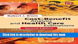 Download Cost-Benefit Analysis and Health Care Evaluations, Second Editition PDF Free