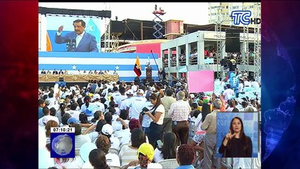 Sesión municipal por Fundación de Guayaquil