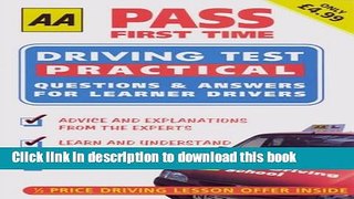 Read Driving Test: Pass First Time - Practical (AA Illustrated Reference)  Ebook Online