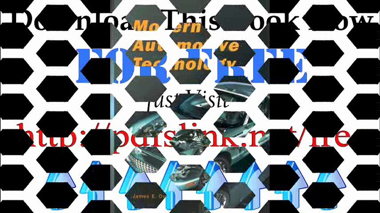 Download Modern Automotive Technology Pdf Book