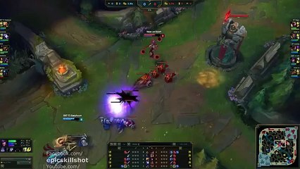 SKT T1 Faker Syndra vs Easyhoon Azir! feat. KT Ssumday Malphite - KR Soloq Challenger patch 5.18_8