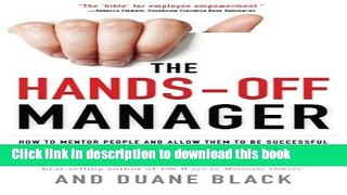 Read Book Hands-off Manager ebook textbooks