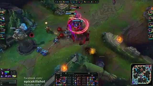 SKT T1 Faker Syndra vs Easyhoon Azir! feat. KT Ssumday Malphite - KR Soloq Challenger patch 5.18_27