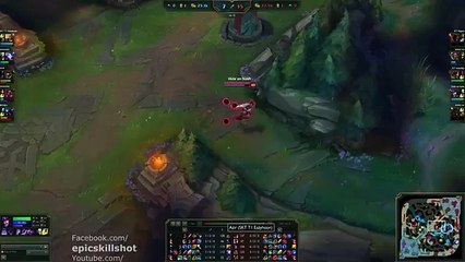 SKT T1 Faker Syndra vs Easyhoon Azir! feat. KT Ssumday Malphite - KR Soloq Challenger patch 5.18_40