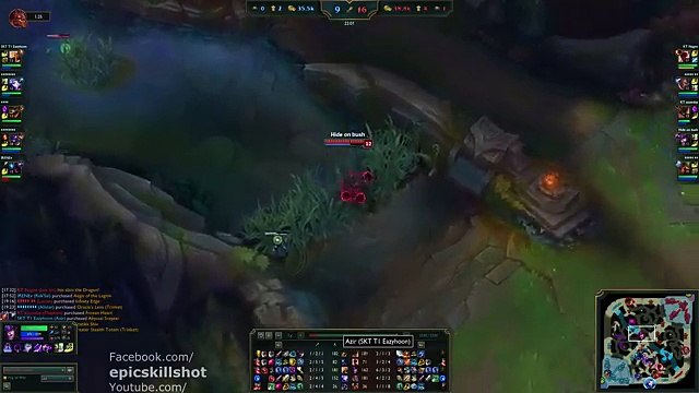 SKT T1 Faker Syndra vs Easyhoon Azir! feat. KT Ssumday Malphite - KR Soloq Challenger patch 5.18_54