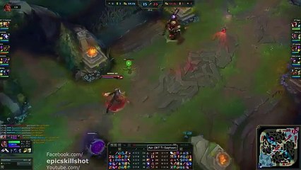 SKT T1 Faker Syndra vs Easyhoon Azir! feat. KT Ssumday Malphite - KR Soloq Challenger patch 5.18_71