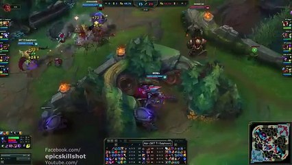 SKT T1 Faker Syndra vs Easyhoon Azir! feat. KT Ssumday Malphite - KR Soloq Challenger patch 5.18_72