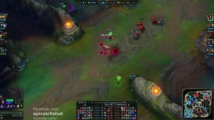 SKT T1 Faker Syndra vs Easyhoon Azir! feat. KT Ssumday Malphite - KR Soloq Challenger patch 5.18_76