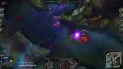 SKT T1 Faker Syndra vs Easyhoon Azir! feat. KT Ssumday Malphite - KR Soloq Challenger patch 5.18_86