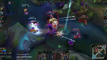 SKT T1 Faker Syndra vs Easyhoon Azir! feat. KT Ssumday Malphite - KR Soloq Challenger patch 5.18_93