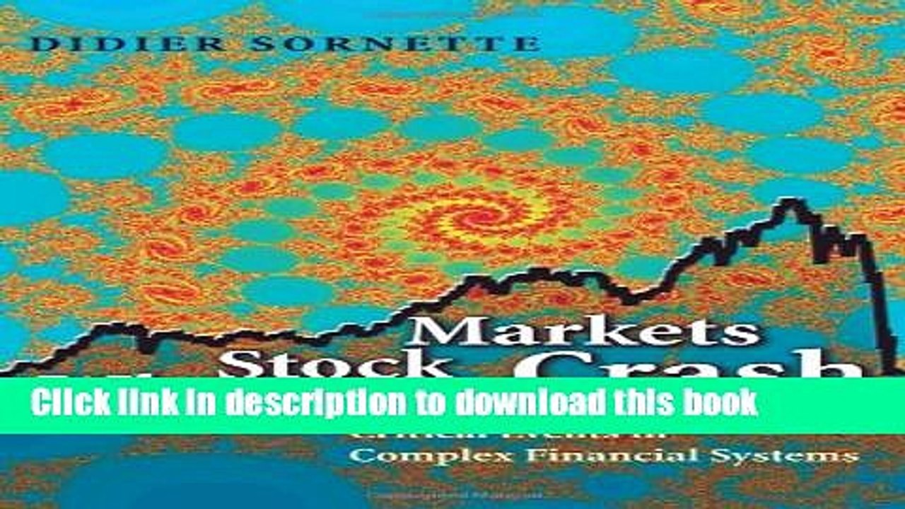 [PDF] Why Stock Markets Crash: Critical Events in Complex Financial Systems  Full EBook