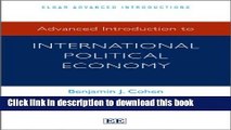 Read Books Advanced Introduction to International Political Economy (Elgar Advanced Introduction)