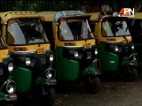 Auto-rickshaw unions on strike against app based auto-rickshaw service