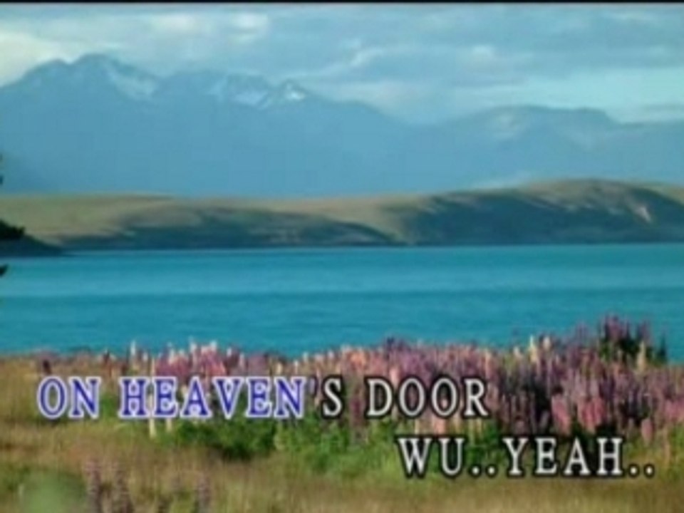 Guns And Roses - Knockin' On Heaven'S Door (Karaoke)