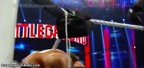 wwe battle ground 2016 john cena and big cass and enzo amore vs The Club