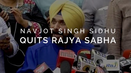 Скачать видео: I quit Rajya Sabha as was told to stay away from Punjab: Navjot Singh Sidhu