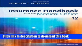 Read Book Insurance Handbook for the Medical Office, 12e ebook textbooks