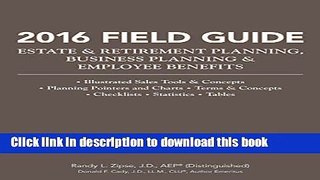 Read Book 2016 Field Guide Estate   Retirement Planning, Business Planning   Employee Benefits