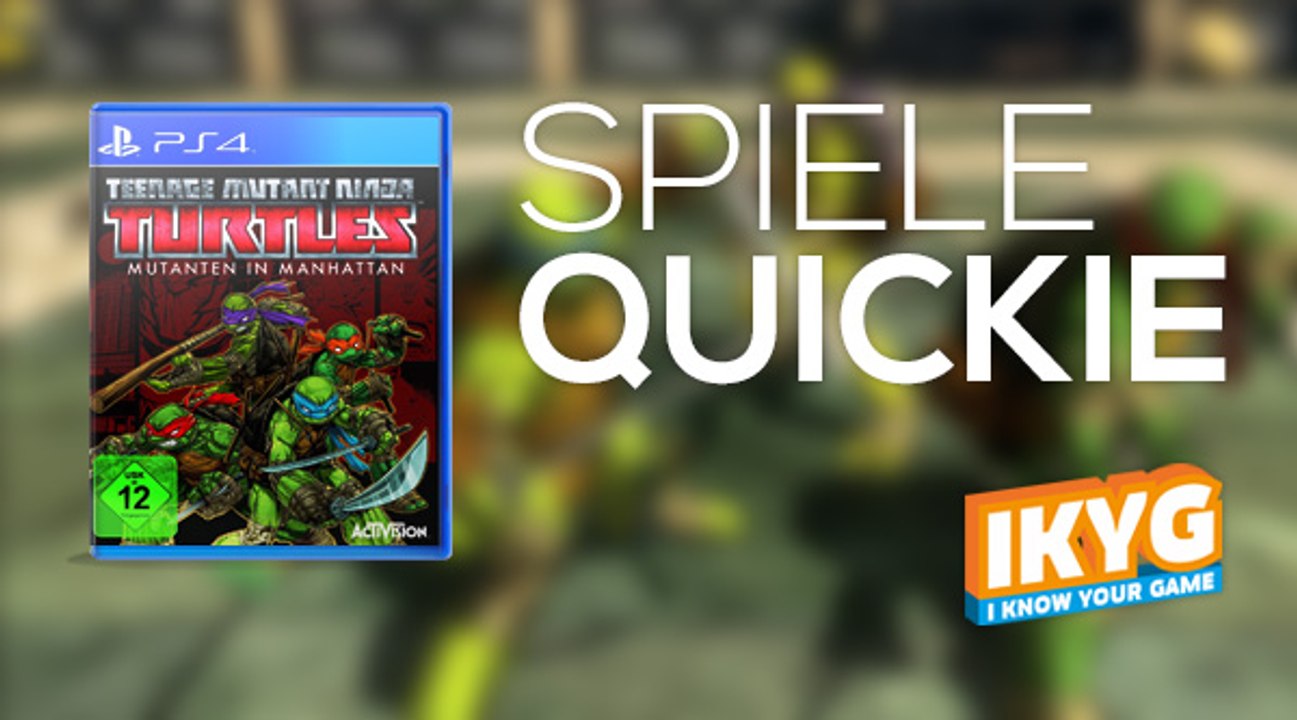 Der spiele-quickie - tmnt: mutanten in manhattan