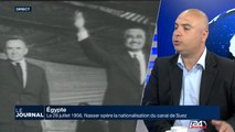 26 Juillet 1956, Nasser opère la nationalisation du Canal du Suez