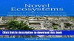 Read Books Novel Ecosystems: Intervening in the New Ecological World Order E-Book Free