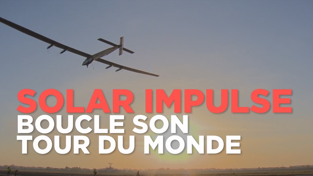 Solar Impulse : le tour du monde de l’avion écolo en 60s chrono