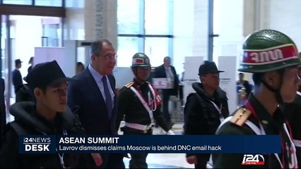 Asean Summit : Lavrov dismisses claims Moscow is behind DNC email hack