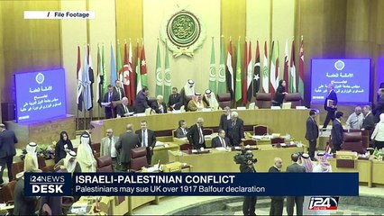 Palestinians may sue UK over 1917 Balfour declaration