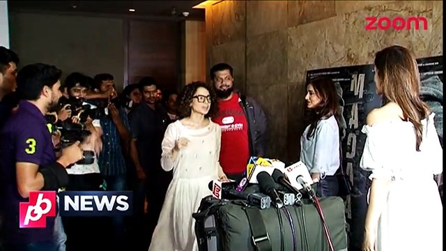 Kriti Sanon Made Kangana Ranaut Wait At The Screening Of Madaari Bollywood News Full HD