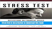 Read Books Stress Test: Reflections on Financial Crises ebook textbooks