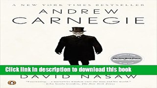 Read Books Andrew Carnegie PDF Free