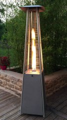 Test produit : Parasol chauffant Flamme de Favex