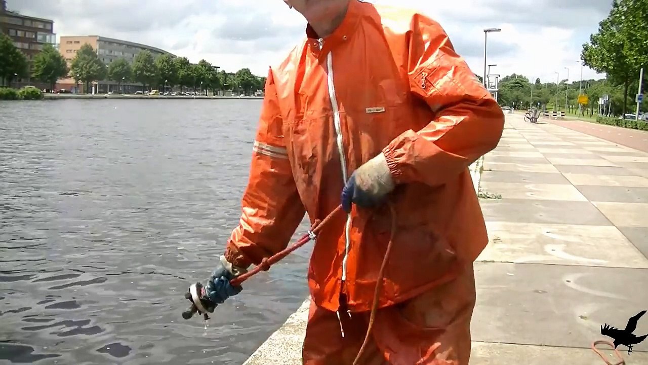 Magnet fishing 58 (magneetvissen) Rotterdam.  follow us on Yoy tube